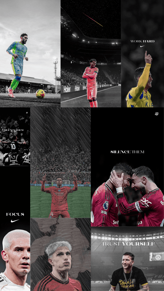 Starter Pack - 10 Fond d'écran exclusifs HD/4K ⚽ - Kickoffkits